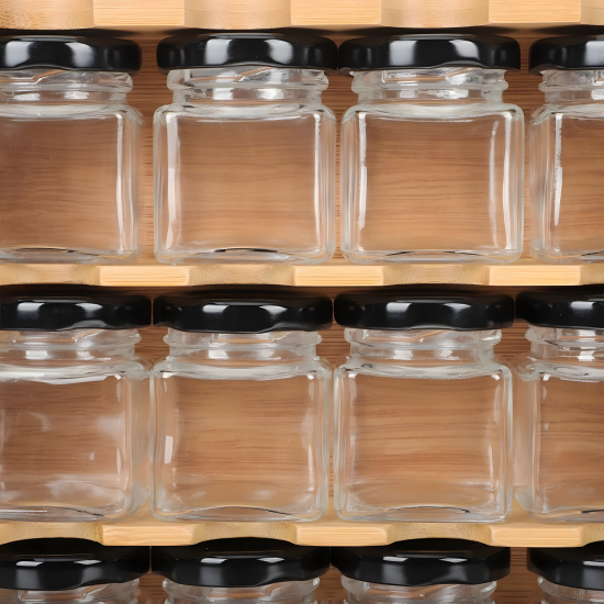 Glass Jars Set / 12 pcs